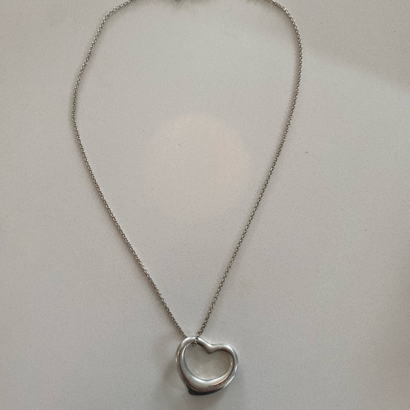Tiffany & co. Elsa Peretti Open Heart Pendant - Picture 3 of 4